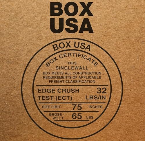 BOX USA Shipping Boxes Medium 12"L x 9"W x 4"H 25-Pack - Corrugated Cardboard Box for Moving, Mailing, Packing, Packaging ...
