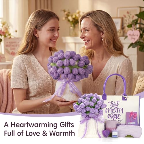 Mom Gifts for Mothers Day, Birthday Gifts for Women-Self Care Thank You Friendship Anniversary Retirement Get Well Gift Ba...