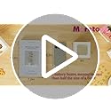 Moretoes 50pcs White Cookie Boxes with Window, 4x4x2.5 Inches Bakery Boxes with 5pcs Stickers for Small Cookies, Treats, D...