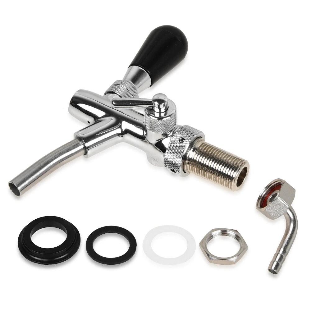 Support pan European shipping--Chrome-plated Adjustable Beer Faucet For Beer Equipment