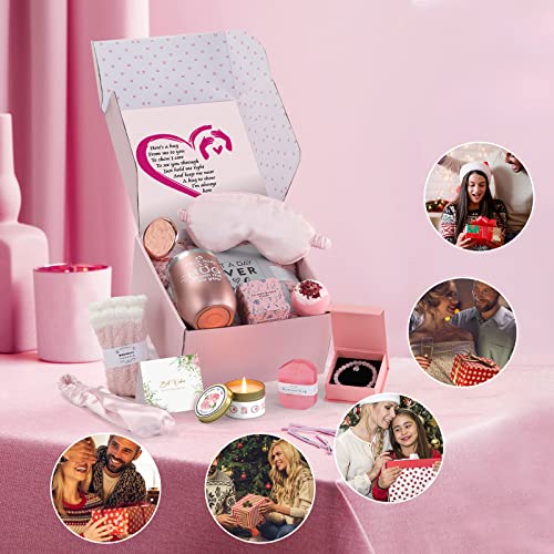 Valentines Day Gifts for Her, Birthday Gifts for Women Unique, Relaxing Spa Self Care Package-Get Well- Anniversary-Thank ...