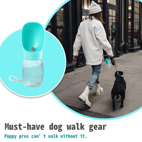Kalimdor Dog Water Bottle,Leak Proof Portable Puppy Water Dispenser with Drinking Feeder, Dog Walking Accessories for Pets...
