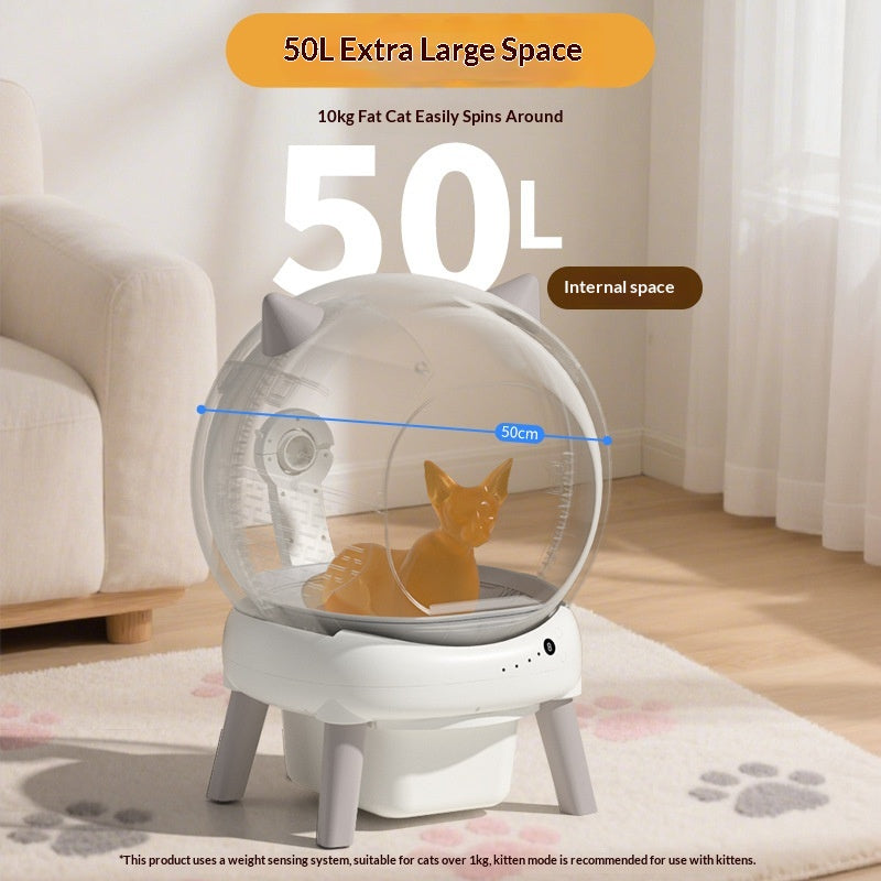 Fully Automatic Cat Litter Box Smart Roller Cat Toilet