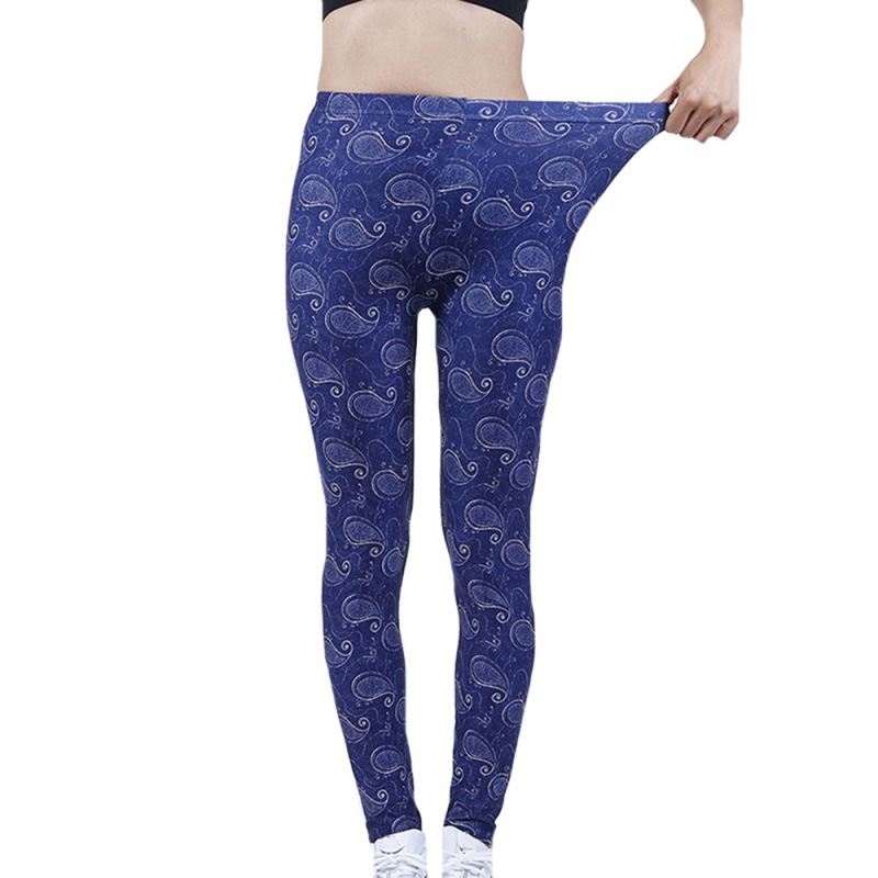 Women's High Elastic Yoga Jogging Fitness Capris