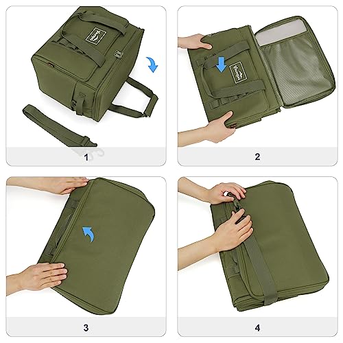 Cooler Bag 48-Can Insulated Leakproof Soft Cooler Large Collapsible Portable Travel Cooler Bags 32L for Picnic, Waterproof...