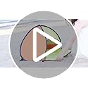 Dog Beach Tent for Pet Shade Pop Up Portable Mini Head Sun Shelters Canopy for Camping Outdoor Hiking Picnic Windproof Wat...