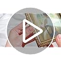 Wonderjune 3 Pcs Vintage Picture Frames Antique Set Baroque Ornate Gold Arched Photo Frames with Glass, Tabletop or Wall f...