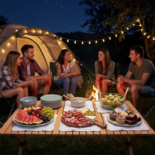 LemonRoad 6 Pcs Cooling Mat for Food Buffet Table, 9 x 9 Inches Reusable Freezable Ice Mat Cooling Serving Pads Chilled Se...