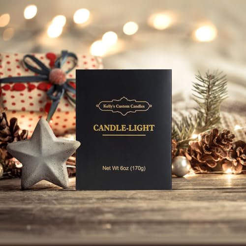 Kelly's Custom Candles Scented Candles for Women,Premium Lotus Aromatherapy Candles, Home Scented Candle, 6 oz Soy Candle...