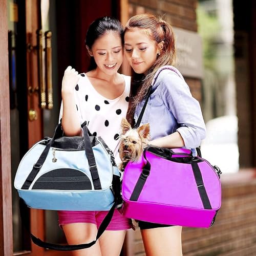 ZaneSun Cat Carrier,Soft-Sided Pet Travel Carrier for Cats,Dogs Puppy Comfort Portable Foldable Pet Bag Airline Approved (...