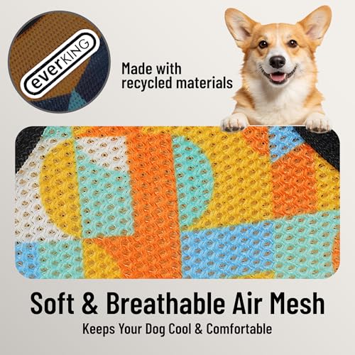 EVERKING Breathable Mesh No-Pull Dog Harness & Leash Set for Small Dogs, Reflective Trim for Safety – Comfortable Vest Des...