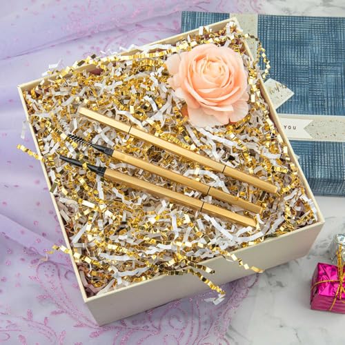 Caleihd 4.5oz Crinkle Cut Paper Shredded Filler Paper for Gift Baskets Gift Box Confetti Paper Shreds Decoration Stuffing ...