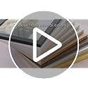 Americanflat 8.5x11 Picture Frame with Shatter-Resistant Glass - Streamline Collection - Thin Border Photo Frame for Table...