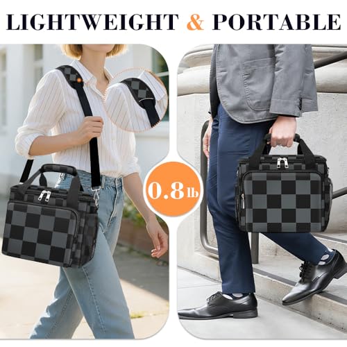 Coobiiya Insulated Lunch Bag Cooler Bag,Lunch Box for Men Leakproof,Portable Cooler Freezable Soft Lunchbox for Adult Camp...