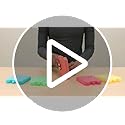 Cool Coolers by Fit + Fresh, 5 Pack Days of the Week Ice Blocks, Compact Reusable Ice Packs for Lunch Boxes & Coolers, Mul...