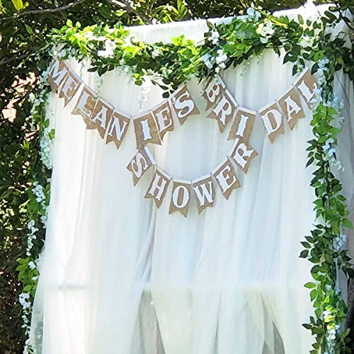 5pack Wisteria Garland Artificial Flowers Garland Fake Hanging Wisteria Vines for Wedding Floral Decor-Total 33 Ft (Milk W...