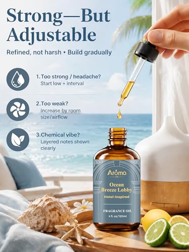 Ocean Breeze Lobby — a Hotel-Inspired Fragrance Oil that Feels Like a Coastal Resort Lobby(Not a Typical Ocean-Fresh Scen...