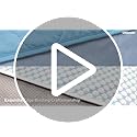 ZAKAPAWS Cooling Blanket for Dogs - Q-MAX>0.4, Lightweight Pet Throw Blanket Furniture Protector, Breathable Fill and Soft...