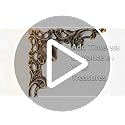 30 Pcs Antique Edge Corner Decorative Protectors, Scrapbooking Albums Embellishment Photo Frame Jewelry Box Decorative Cor...
