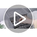 Frebeauty Extra Large Acrylic Jewelry Box for Women Girls 5 Layers Clear Velvet Earring Organizer with 5 Drawers Rings Dis...