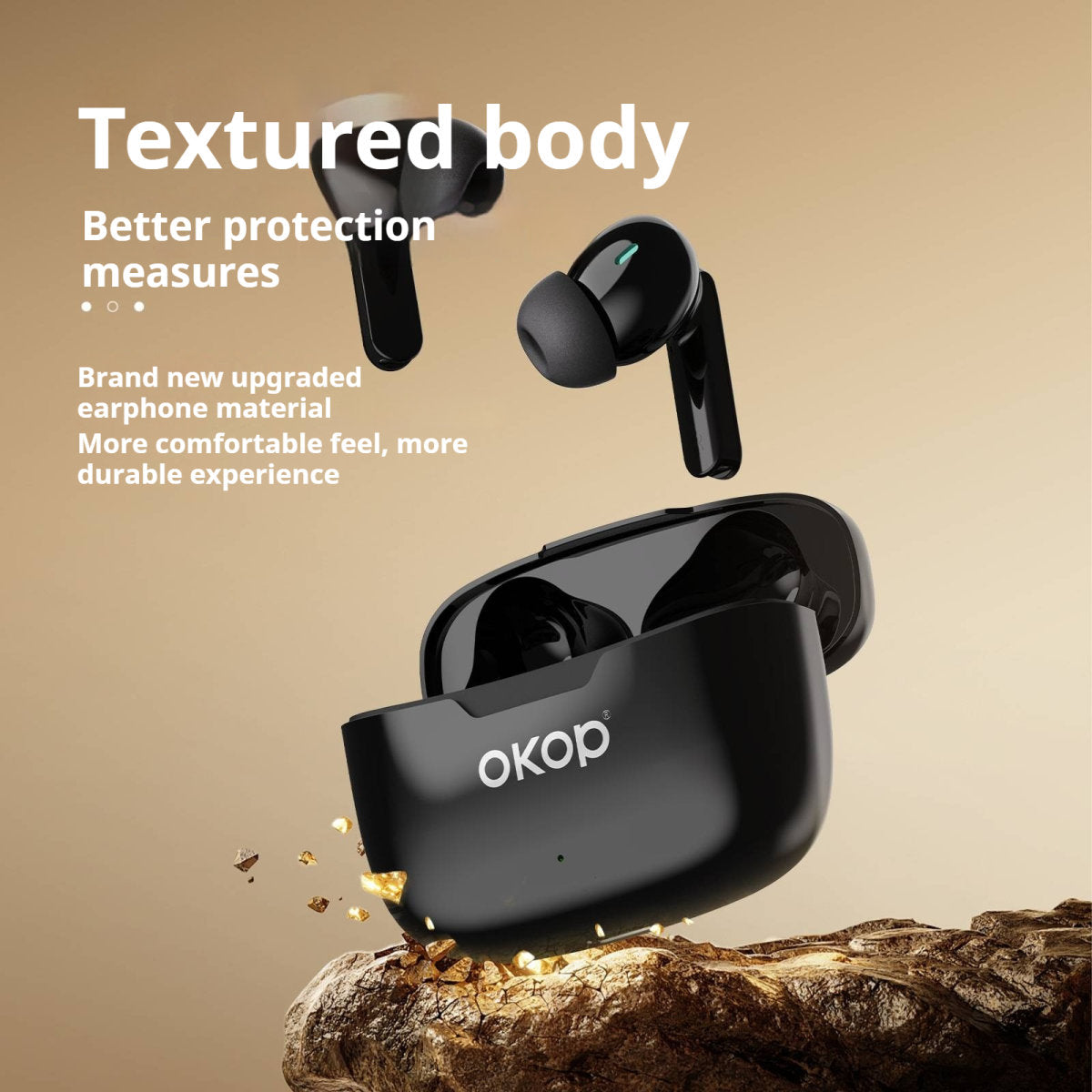 KP-216 Best-Selling Wireless Bluetooth Earbuds In-Ear Active Noise Cancellation High-Quality Audio Low-Latency Gaming Ultra-Long Battery Life