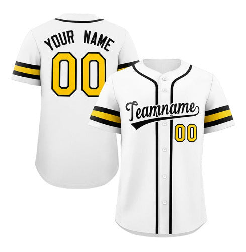 New European And American-style Quick-drying Baseball Jersey With 3D-printed T-shirt