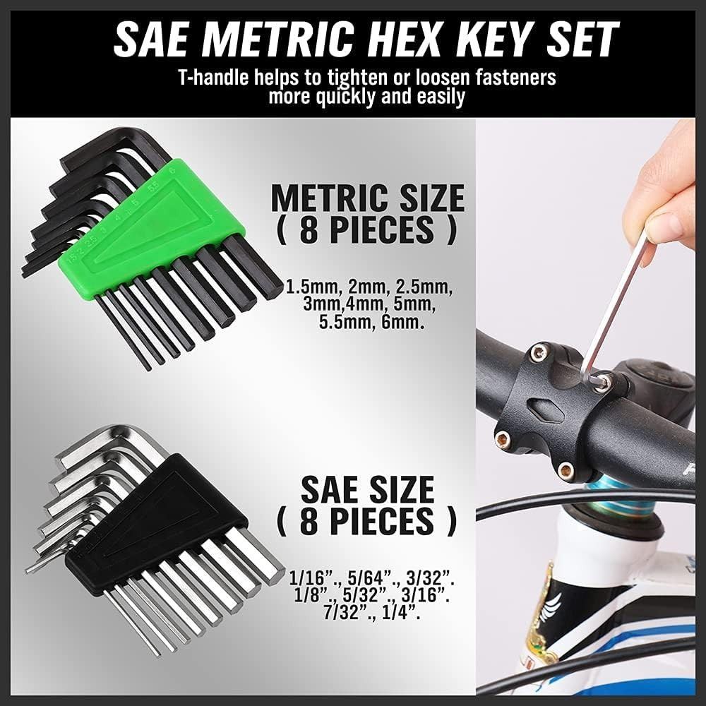 118 PCS Magnetic Screwdriver Set Heavy Duty Precision Premium Cross Flat Head