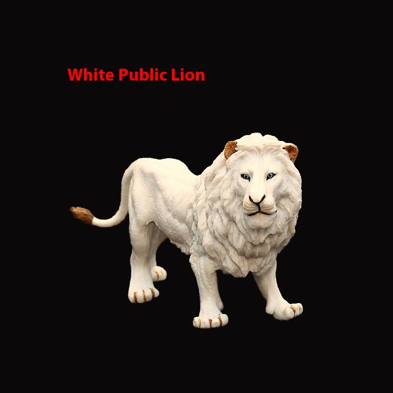 Solid Simulation Wild Animal Model Toys Ornaments