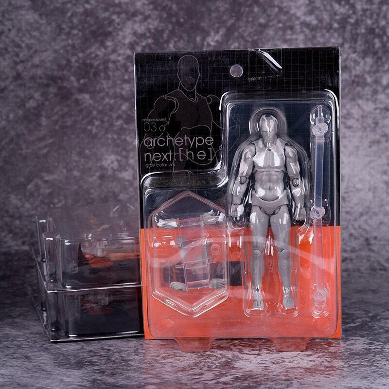 SHF Body Model With Articulated Joints Posable Action