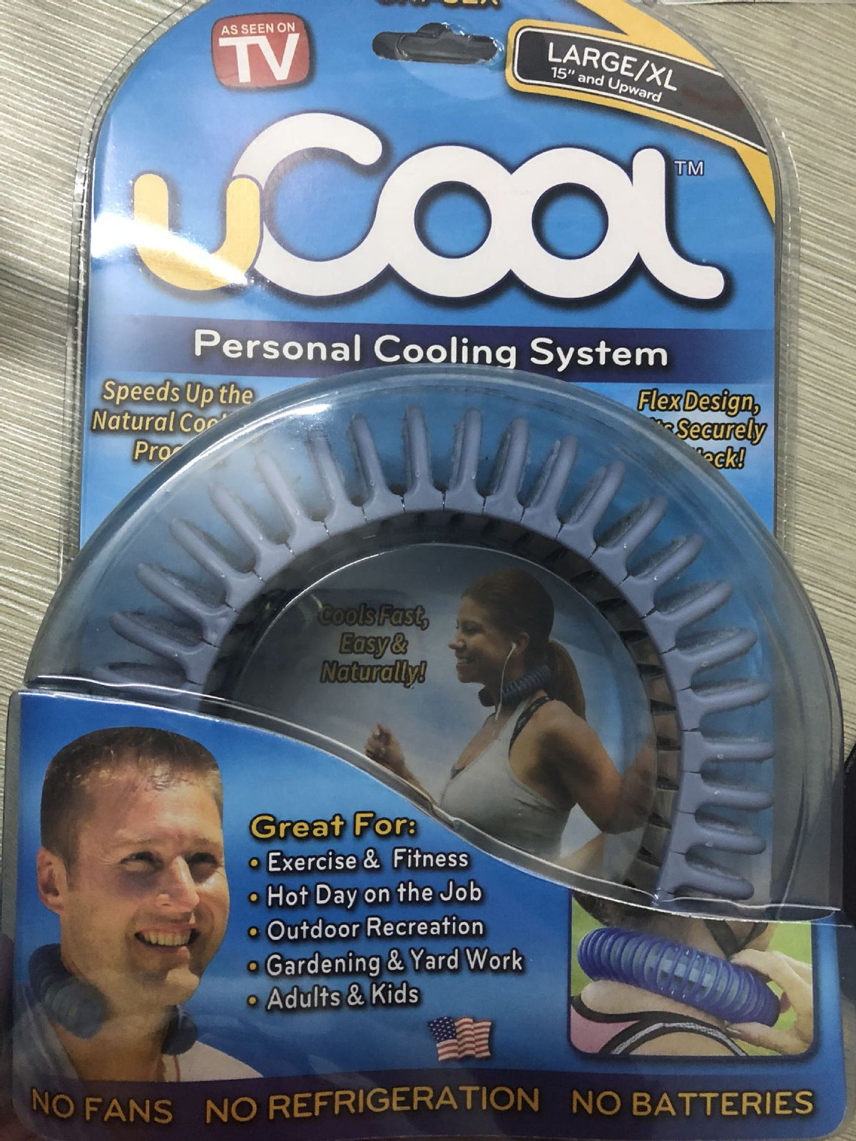 Neck Cooler Belt Summer Cycling Running Natural Cooling Gear