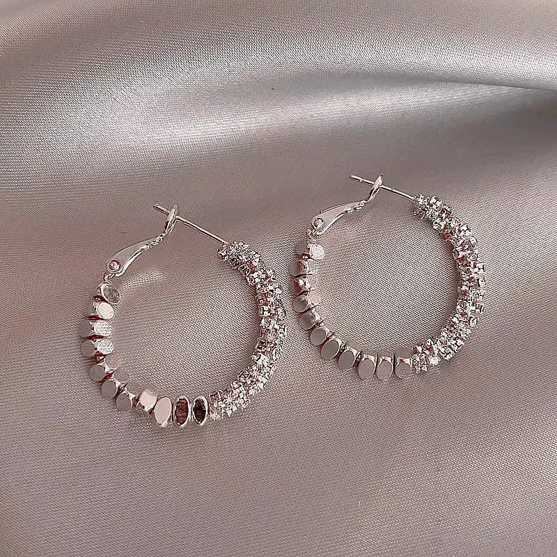 S925 Sterling Silver Pearl Stud Earrings For Women Light Luxury Elegant Minimalist Fashion Jewelry