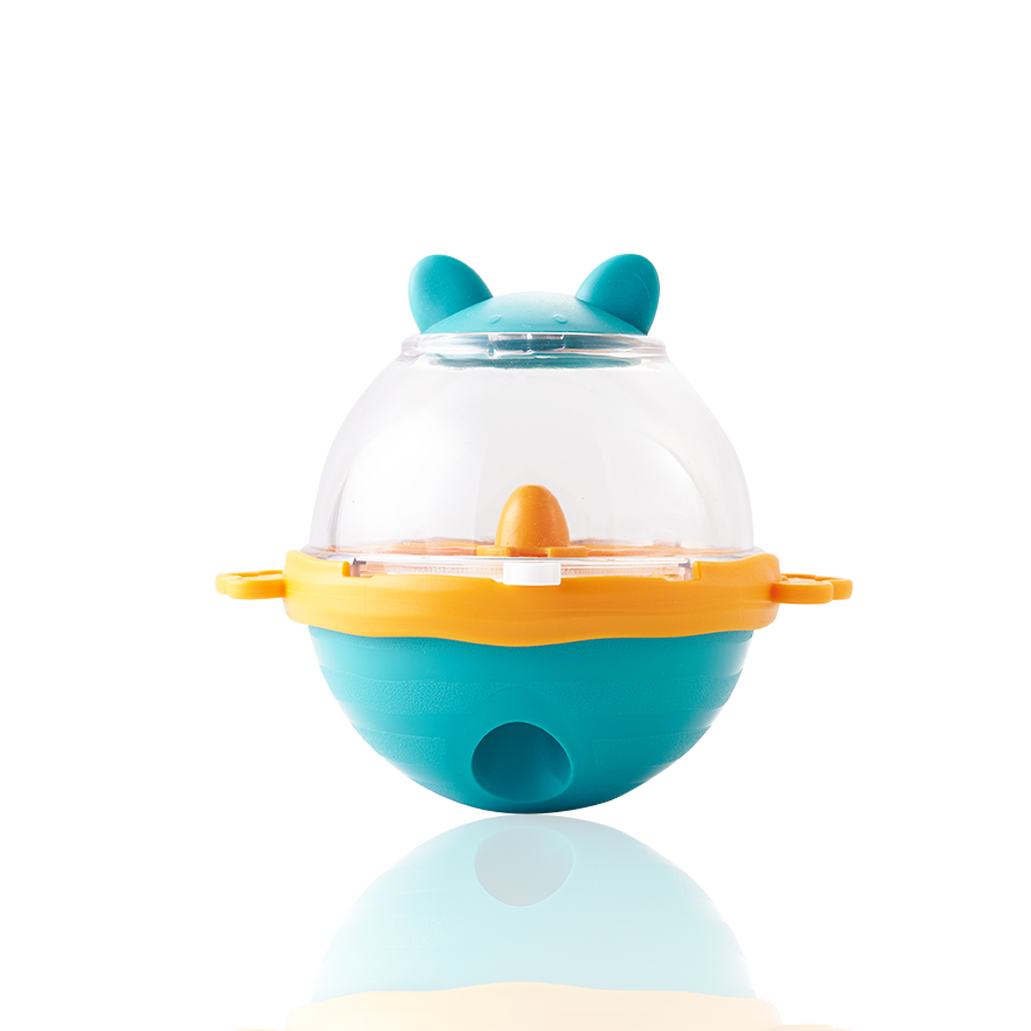 Dog Treat Balls Slow Feeder ToysDog & Cat Treat Dispenser Puzzle Toys Active Rolling Balls For Medium&Large Dog Breeds Interactive Squeaky Mental Stimulation