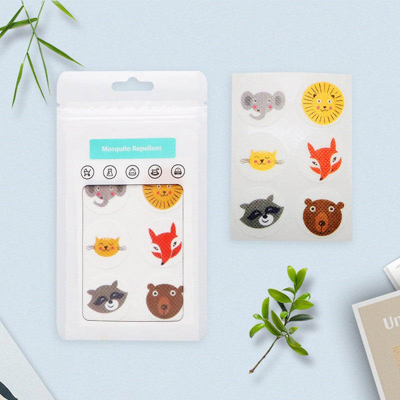 Outdoor Cartoon Childrens Mosquito-Repellent Stickers