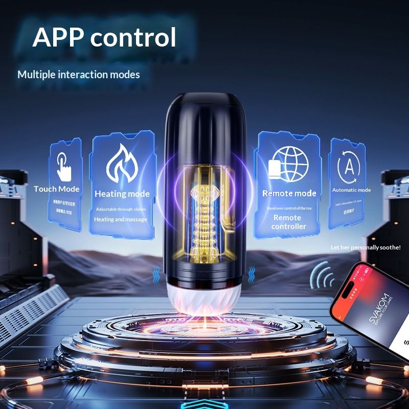 Men's Cup Smart Heating Stretchable Toy