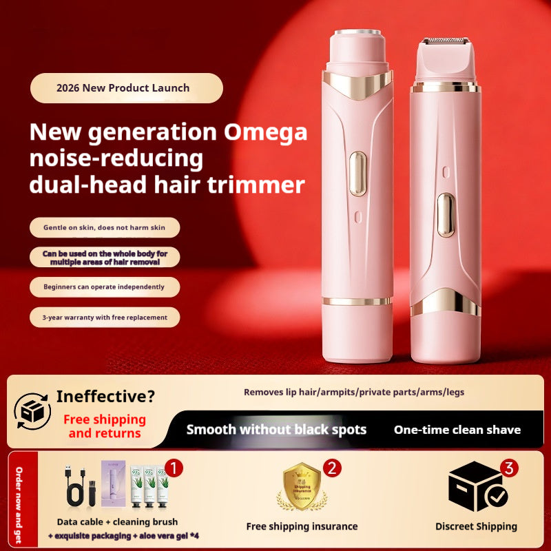 Womens Private Area Pubic Hair And Underarm Hair Full-body Shaving Razor