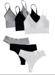 Beauty Back Vest Sling Push-up Thin Sports Underwear Suit