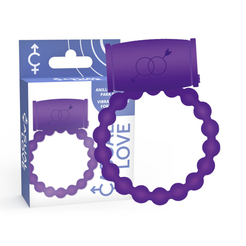 25 COUPLE VIBRATOR RING VIOLET