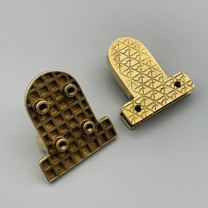 Brass Mortise Lock DIY Handmade Backpack Schoolbag Accessories