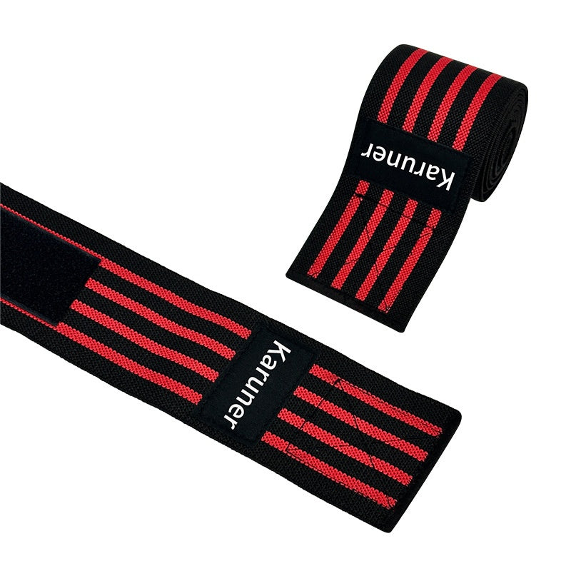 Fitness Knee Pad Sports Elastic Bandage Squat Oversized Winding Pressure