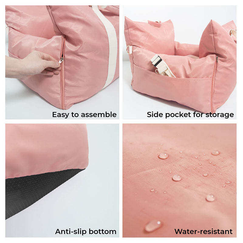 Car Kennel Waterproof Non-slip Stain Resistant Removable Pet Bag
