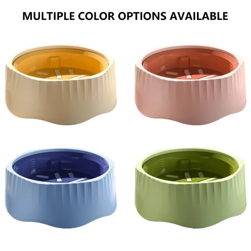 Unique Detachable Cats Bowl Slows Down Feeding For Better Health Prevent Obesity 2 In 1 Dish Lovely Bowl