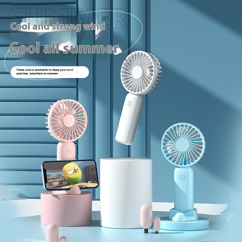 USB Charging Portable New Handheld Desktop Small Fan