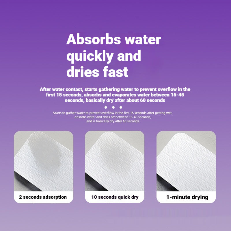 Kitchen Sink Diatomaceous Earth Water-absorbing Quick-drying Faucet Shelf