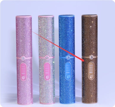 Mini Rechargeable Hair Straightenercurler Portable And Won't Damage Your Hair