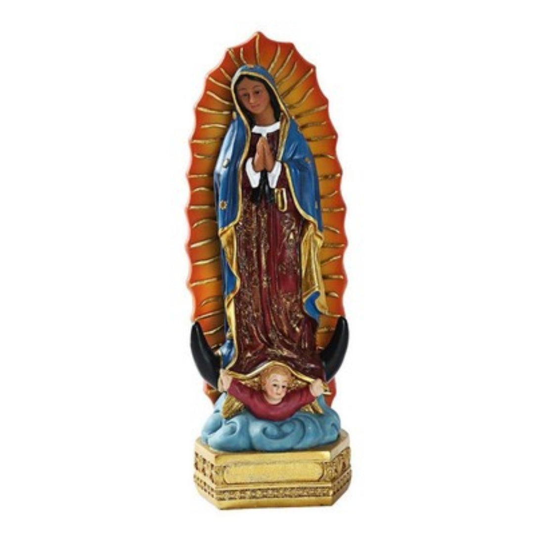 Beautiful Guadalupe Mary Statue Religious Gift Xmas Home Decor