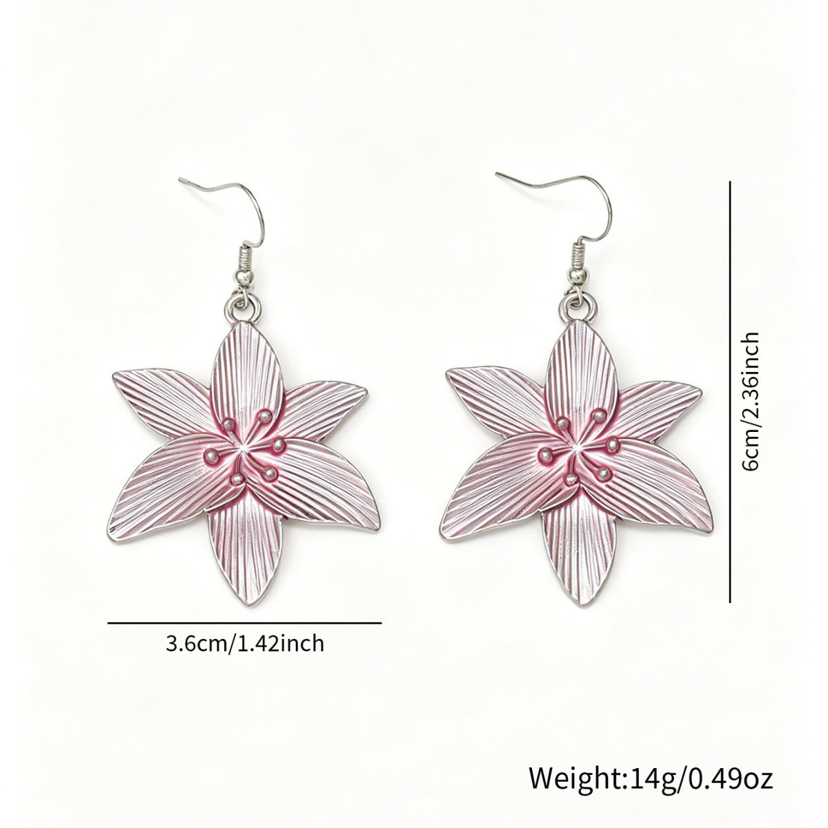 Hot Selling New European American Vintage Floral Tassel Earrings For Women, Premium Fashion Versatile Daily Ear Jewelry