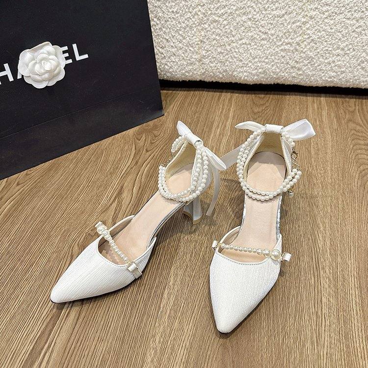 2026 Summer Women Fashion Pumps, Minimalist Premium Design Comfortable Dress Shoes, Versatile Trendy Flat Heel Shoes Matching Dresses