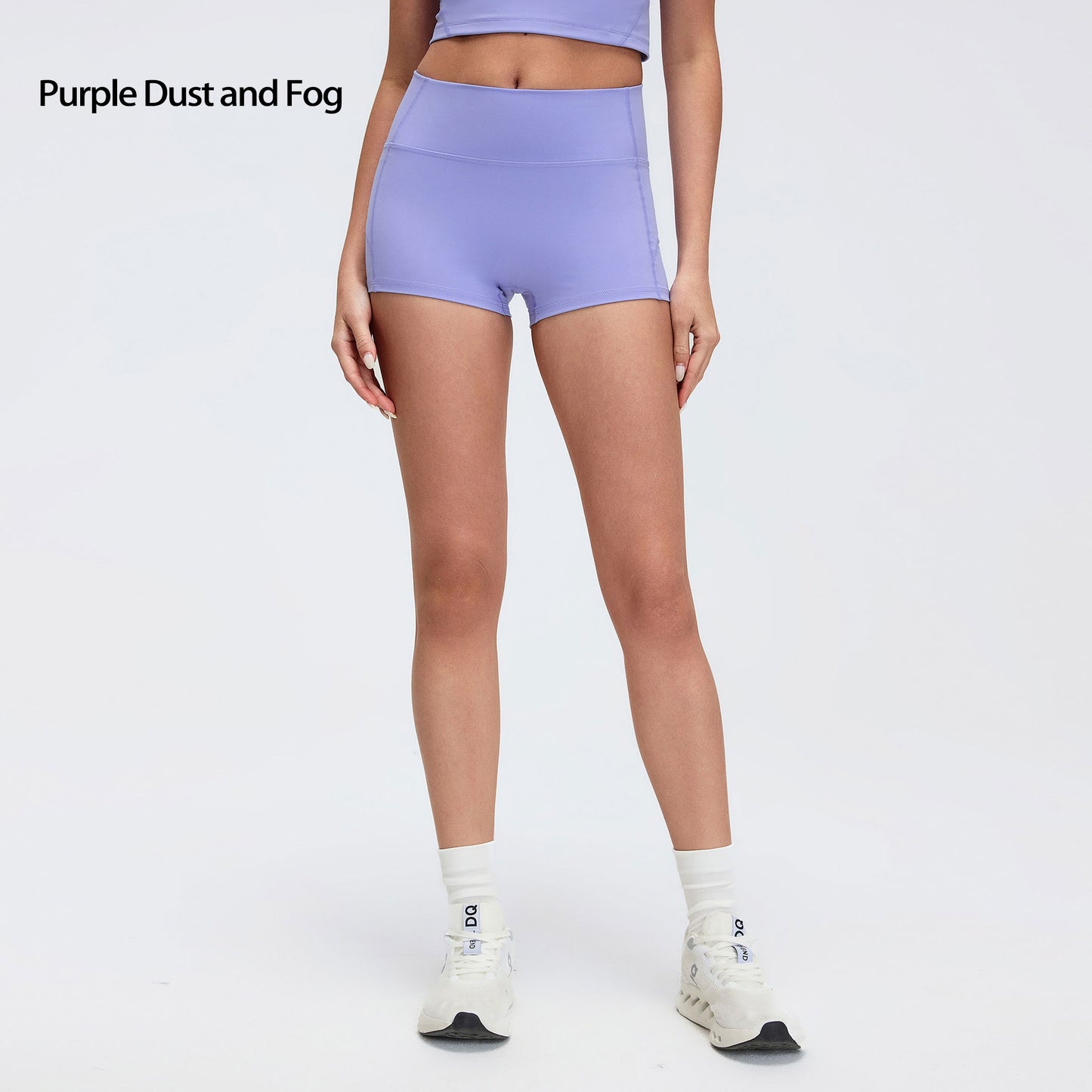 Naked-feel Tight Stretch Yoga Pants Running Training 3-inch Shorts High-waist Butt-lifting Fitness Shorts Women's Summer