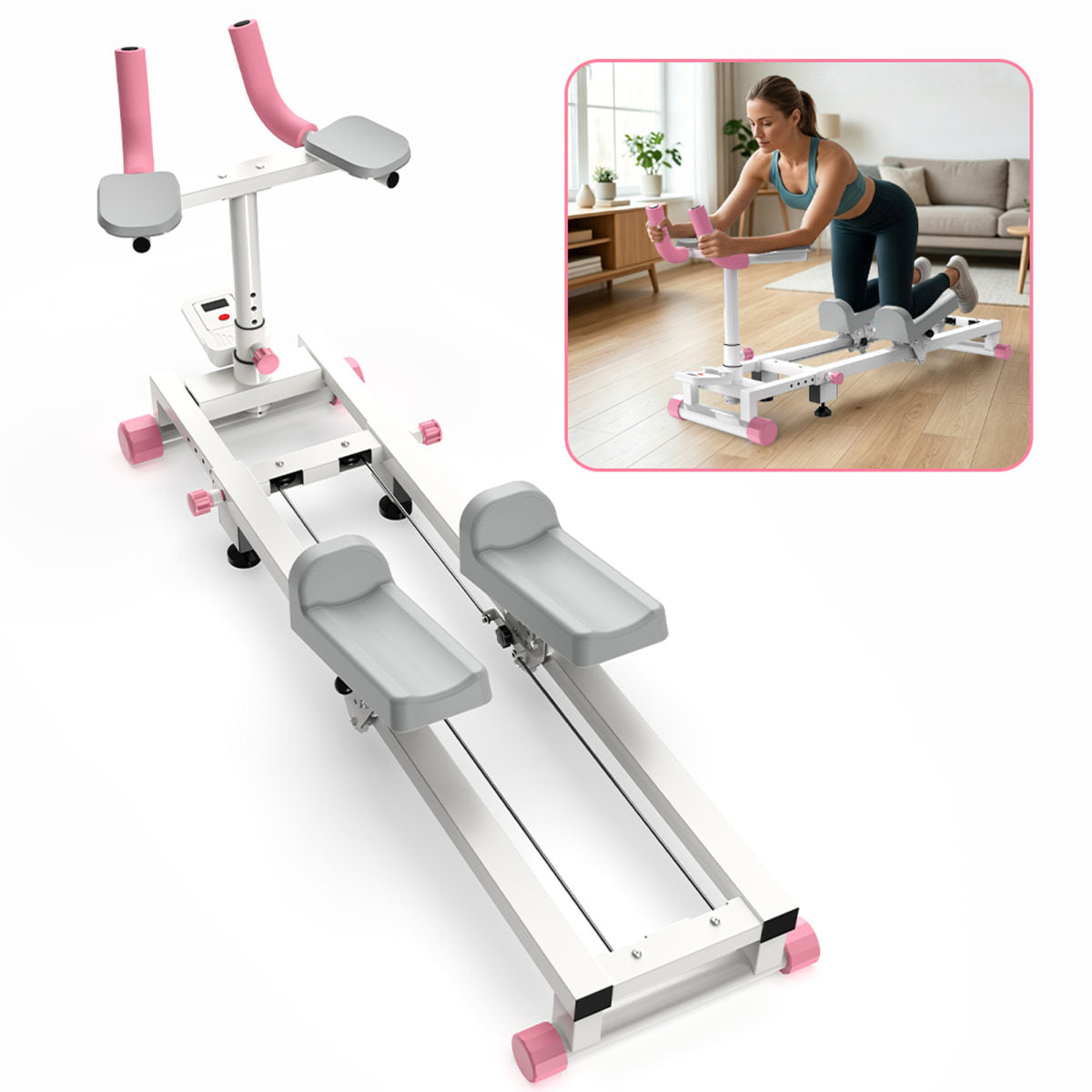 Crawl Spine Stretch Trainer, Spine Twist And Stretch Trainer, Core Training Equipment For Home Gym Office Daily Workout