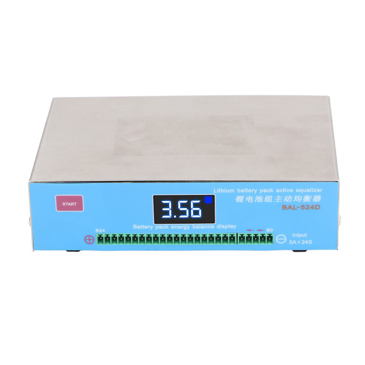 Lithium Battery Pack Active Equalizer 4‑24 Strings 5A LED Display Energy Transfer Balancer